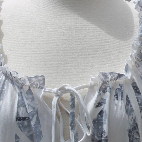 Daniel Benjamin Women's Short Sleeve Top Goth Punk Tattoo Festival Size M - Picture 7 of 9